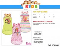 VESTIDO BARBIE